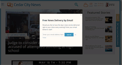 Desktop Screenshot of cedarcityutah.com